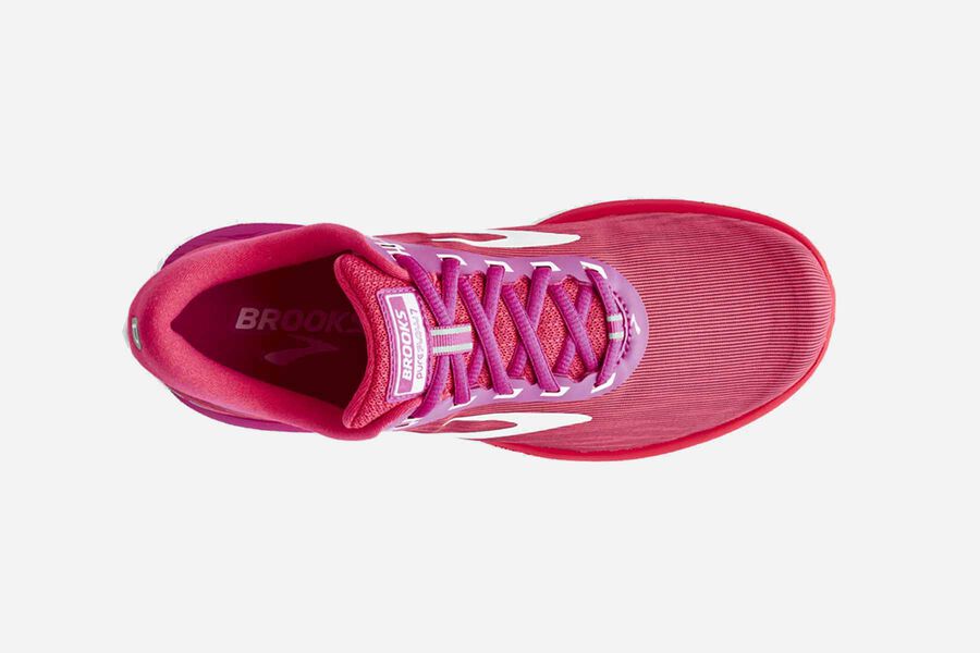 Brooks Pureflow 7 Road Running Shoes Womens Pink/White 281596-AFY